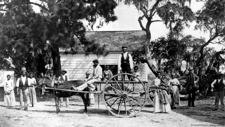 Robovi na plantaži Džejmsa Hopkinsona u Južnoj Karolini, SAD 1862.