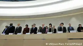 UN-Menschenrechtsrat zu Libyen Genf Schweigeminute