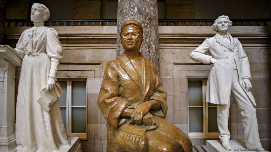 Estátuas de Rosa Parks, Frances E. Willard, John Gorrie