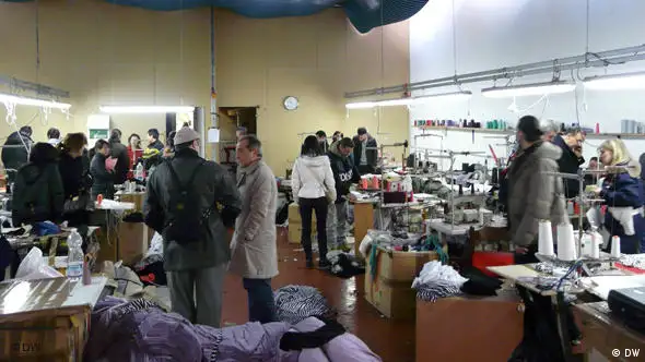 Flash-Galerie chinesische Textilindustrie in Prato Italien 9 von 23