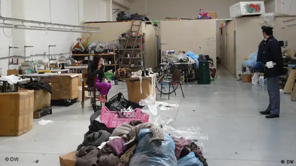 Flash-Galerie chinesische Textilindustrie in Prato Italien 22 von 23