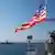 圖為2022年1月24日美軍與以色列一起在地中海進行演習