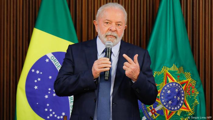 Luiz Inácio Lula da Silva, presidente de Brasil.