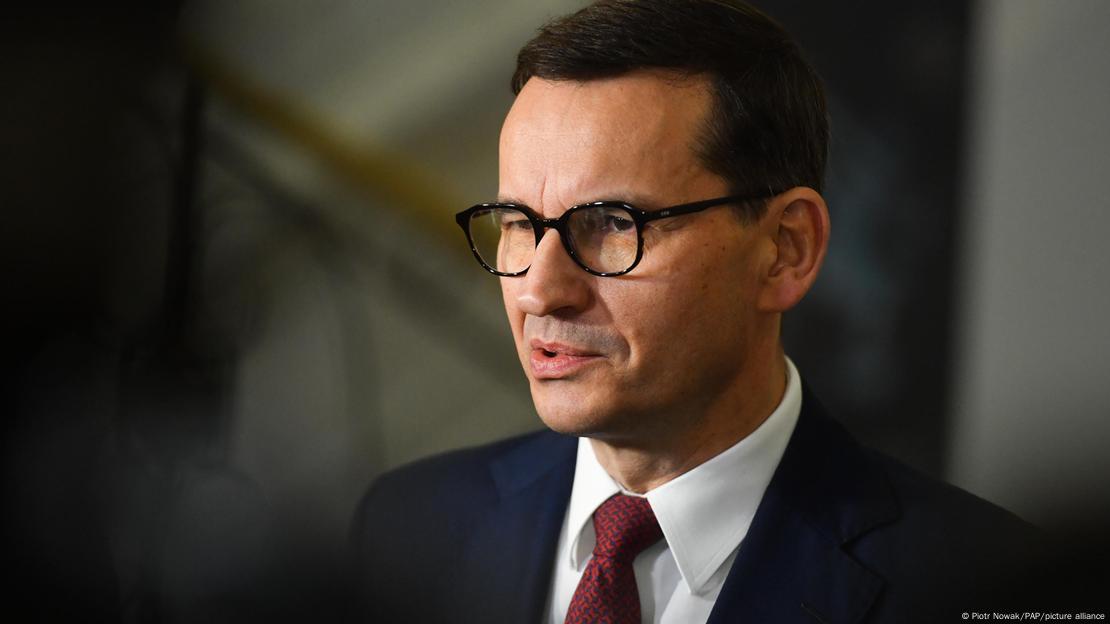 Portrait of Polish Prime Minister Mateusz Morawiecki