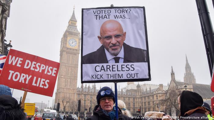 Großbritannien London | Anti-Tory Protest