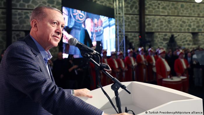 Türkei Präsident Recep Tayyip Erdogan TV Rede