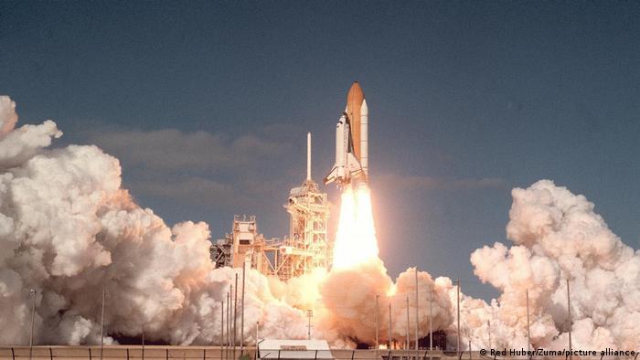 Centro Espacial John F. Kennedy, 23 de janeiro de 2003: o 28º e último lançamento do ônibus espacial Columbia