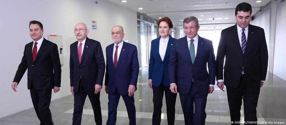 Οι έξι ηγέτες της τουρκικής αντιπολίτευσης 