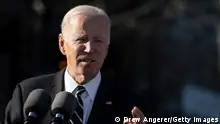 BALTIMORE, MARYLAND - JANUARY 30: U.S. President Joe Biden speaks at the Baltimore and Potomac (B&P) Tunnel North Portal on January 30, 2023 in Baltimore, Maryland. The tunnel is 150 years old and is the biggest chokepoint in the rail system between New York City and Washington, DC and frequently causes delays of Amtrak, Maryland commuter trains and freight rail traffic. Biden is discussing how funding from the recently passed Infrastructure Investment and Jobs Act will aim to rebuild and replace the tunnel. (Photo by Drew Angerer/Getty Images)