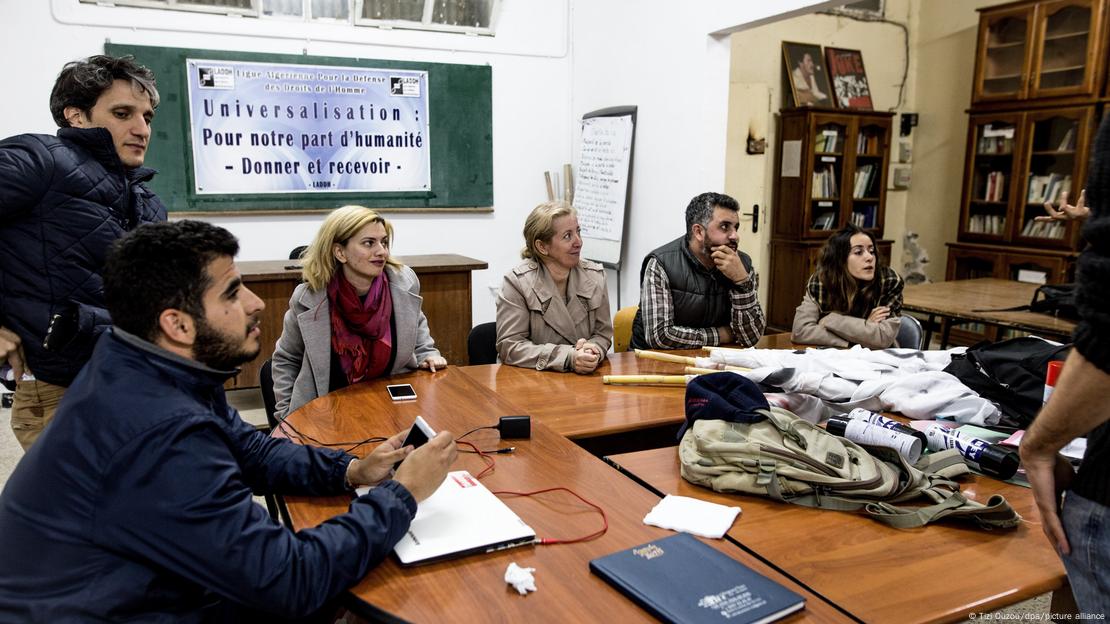 Nowhere to go? Headquarters of the the Algerian League for the Defense of Human Rights