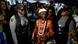 Esther Brown and Ukeme Tom, 37, members of the female-only security team Dragon Squad Limited, guard newly crowned king Obong Ibanga Ikpe at his coronation ceremony in Uyo, Akwa Ibom, Nigeria, October 29, 2022. Esther Brown and Ukeme Tom, 37, members of the female-only security team Dragon Squad Limited, guard newly crowned king Obong Ibanga Ikpe at his coronation ceremony in Uyo, Akwa Ibom, Nigeria, October 29, 2022.