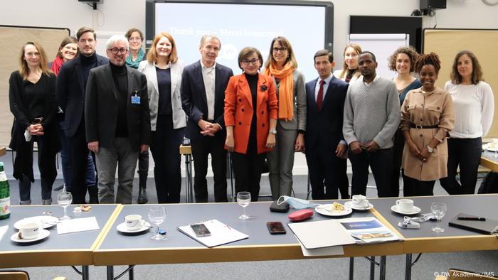 Kooperationspartner des International Media Studies Studiengangs der DW Akademie - Meeting