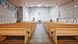 Interior del templo, construido en la década de 1960, completamente vacío. Interior del templo, construido en la década de 1960, completamente vacío.