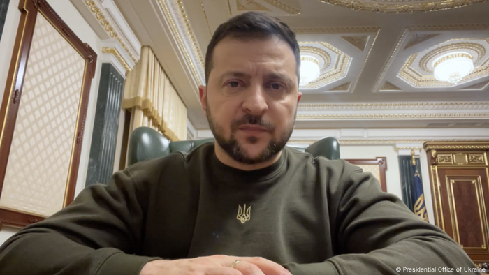 Volodimir Zelenski, presidente de Ucrania.