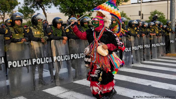 Peru | Anti Regierungsproteste in Lima