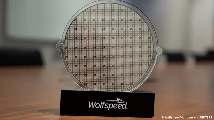 USA Wolfspeed silicon carbide Waffel