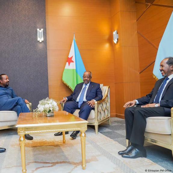 Gipfeltreffen der Frontstaaten Somalias in Mogadischu