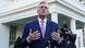 US House Speaker Kevin McCarthy talks to reporters outside the White House in Washington DC on February 1, 2023