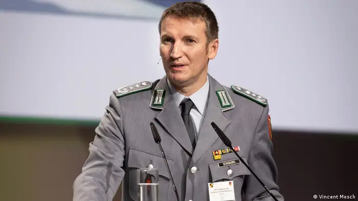 البروفيسور باتريك سينسبورغ رئيس رابطة الجنود الاحتياط في الجيش الألماني