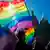 Акция в защиту прав ЛГБТ в России
