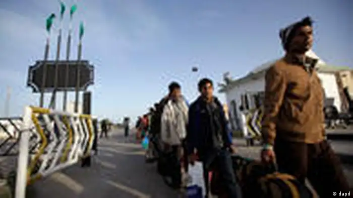 Libyen Tunesien Migranten Arbeiter (dapd)