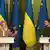 Пресс-конференция главы Еврокомиссии Урсулы фон дер Ляйен и президента Украины Владимира Зеленского в Киеве