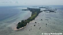  Luftbild der Insel Pari
Pari, Insel, Indonesien, Holcim, Schweiz, Klimawandel
Georg Matthes/DW-TV

