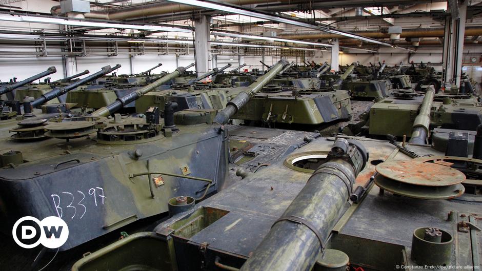 Ukraine: Leopard-1-Panzer zur Unterstützung der Infanterie