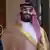 Saudi Crown Prince Mohammed bin Salman smiling