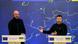 El presidente del Consejo Europeo, Charles Michel (izquierda) y el presidente de Ucrania, Volodimir Zelenski. El presidente del Consejo Europeo, Charles Michel (izquierda) y el presidente de Ucrania, Volodimir Zelenski.