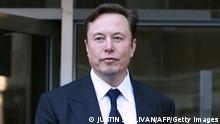 SAN FRANCISCO, CALIFORNIA - JANUARY 24: Tesla CEO Elon Musk leaves the Phillip Burton Federal Building on January 24, 2023 in San Francisco, California. Musk testified at a trial regarding a lawsuit that has investors suing Tesla and Musk over his August 2018 tweets saying he was taking Tesla private with funding that he had secured. The tweet was found to be false and cost shareholders billions of dollars when Tesla's stock price began to fluctuate wildly allegedly based on the tweet. Justin Sullivan/Getty Images/AFP (Photo by JUSTIN SULLIVAN / GETTY IMAGES NORTH AMERICA / Getty Images via AFP)