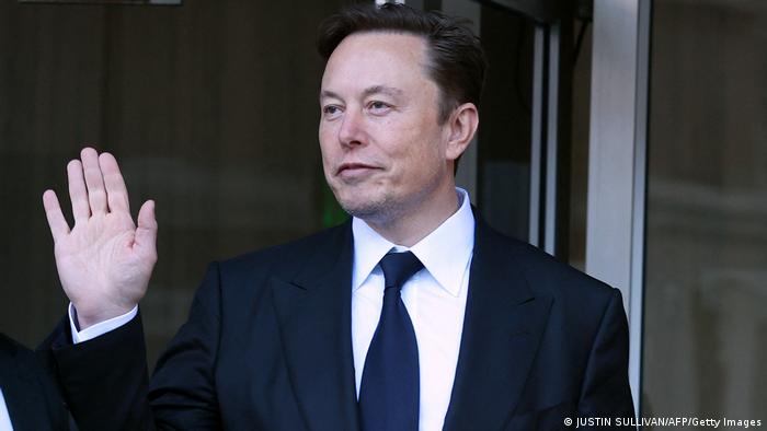 USA Kalifornien | Tesla CEO Elon Musk ist im Gerichtssaal in San Francisco