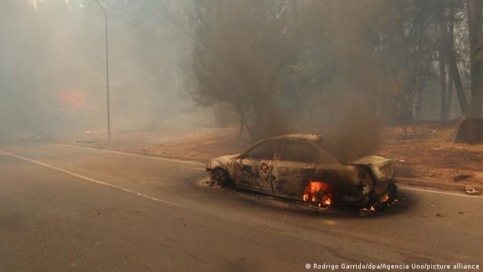 Chile | Brände in Santa Juana