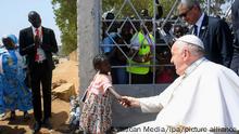 Francisco pide vida digna para los refugiados de Sudán del Sur