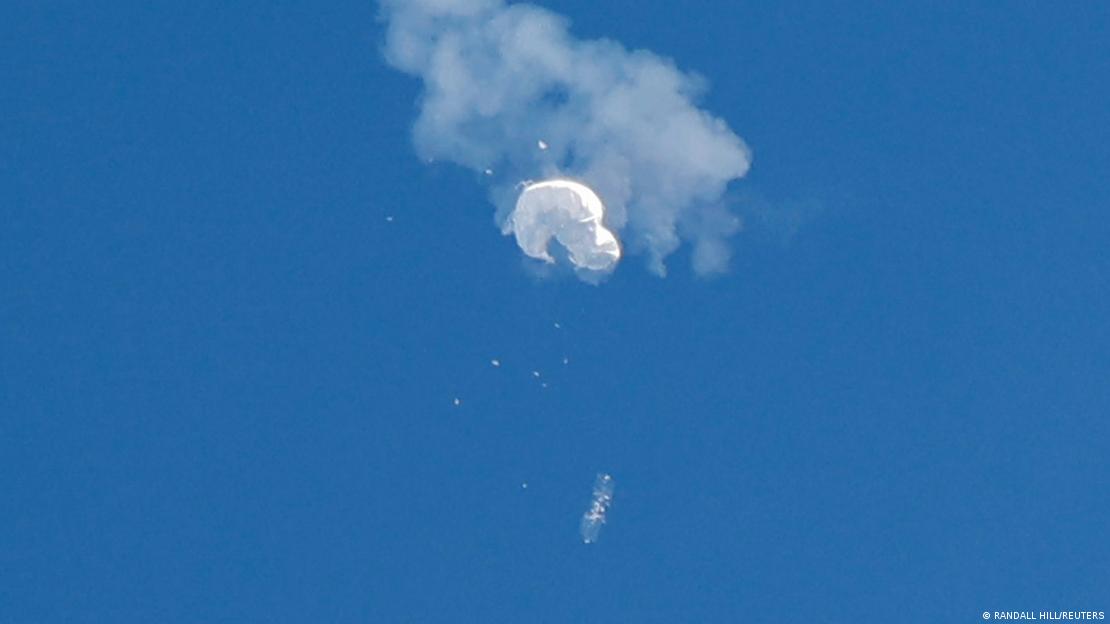 Kineski balon iznad SAD-a, 4.2.2023.