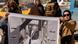 Demonstrators carry a poster with a picture of Tiba Ali, a YouTube star who was recently killed by her father Demonstrators carry a poster with a picture of Tiba Ali, a YouTube star who was recently killed by her father