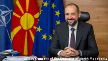 North Macedonia Deputy Prime Minister Fatmir Bytyqi, Skopje, Nord Mazedonien, 05.02.2023, Foto: Gov. Mk