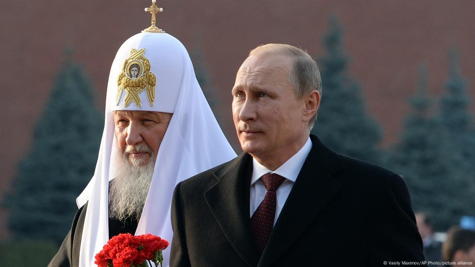Ruski predsednik Vladimir Putin i moskovski patrijarh Kiril smatraju se bliskim saveznicima