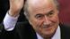 Sepp Blatter waving Sepp Blatter waving