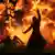 Jogo Legado de Hogwarts, baseado na série/franquia Harry Potter, mostra nesta imagem um personagem apontando uma varinha mágina para cima. Ao fundo, há fogo por todos os lados.