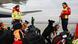 Equipo alemán de Búsqueda y Rescate Internacional (ISAR) con perros llegan a la ciudad de Gaziantep, Turquía este 7 de febrero Equipo alemán de Búsqueda y Rescate Internacional (ISAR) con perros llegan a la ciudad de Gaziantep, Turquía este 7 de febrero
