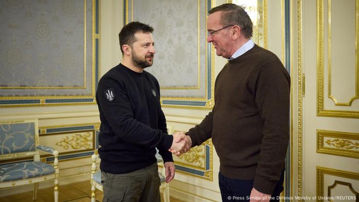 Ukraine Kiew | Wolodymyr Selesnkyj und Boris Pistorius Ukraine Kiew | Wolodymyr Selesnkyj und Boris Pistorius