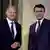 امانوئل مکرون رییس جمهوری فرانسه (راست) و اولاف شولتس صدراعظم آلمان (عکس از آرشیو)