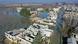 Aerial view of a flooded Syrian village Aerial view of a flooded Syrian village