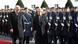 German President Steinmeier (l) walks on a red carpet with Slovenian counterpart Pirc Musar (r) as soldiers stand at attention in Berlin German President Steinmeier (l) walks on a red carpet with Slovenian counterpart Pirc Musar (r) as soldiers stand at attention in Berlin