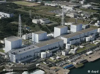 地震前的日本福岛第一核电站