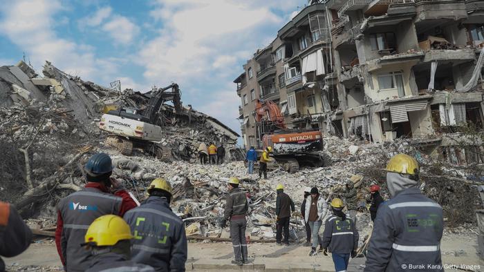 Türkei Syrien Erdbeben Rettungsarbeiten