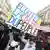 Протест против пенсионной реформы во Франции 