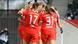 Bayern Munich players celebrate a win against Eintracht Frankfurt Bayern Munich players celebrate a win against Eintracht Frankfurt