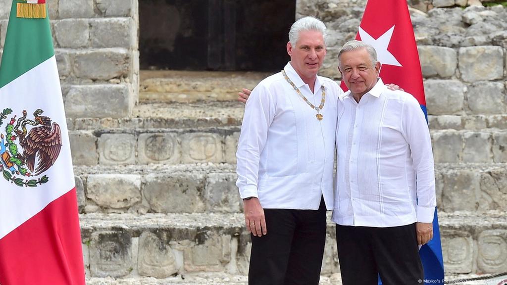 AMLO entrega la orden del Águila Azteca a Miguel Díaz-Canel | México en DW  | DW 